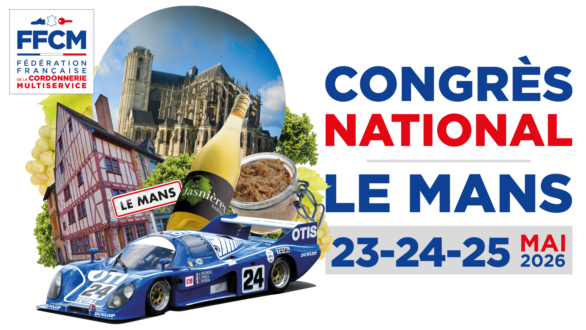 Congrès de la Cordonnerie Multiservice FFCM 2026 - Le Mans