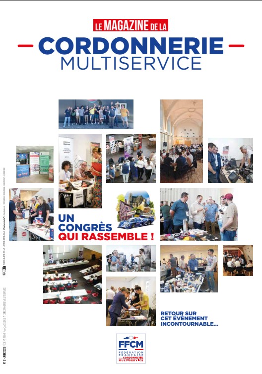 Magazine de la cordonnerie multiservice ffcm